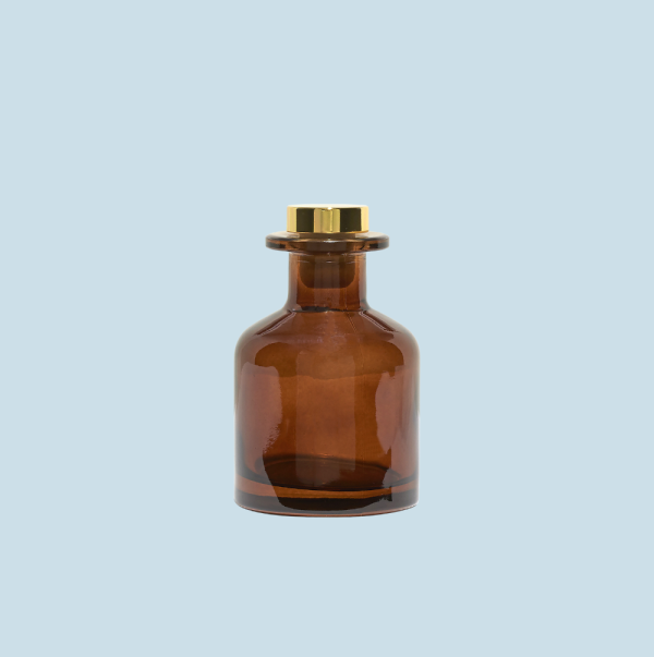 Amber Glass Classic Diffuser Bottle - Illumina Candle Supplies NZ