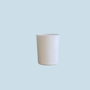 Classic Mini Candle Container - White Matte